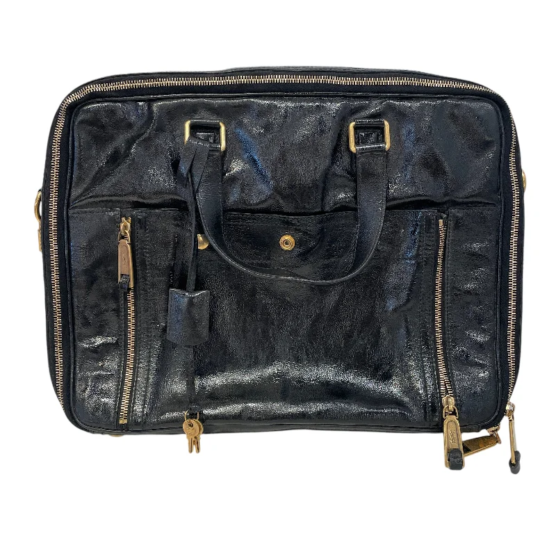 YVES SAINT LAURENT/Bag/Leather/BLK/