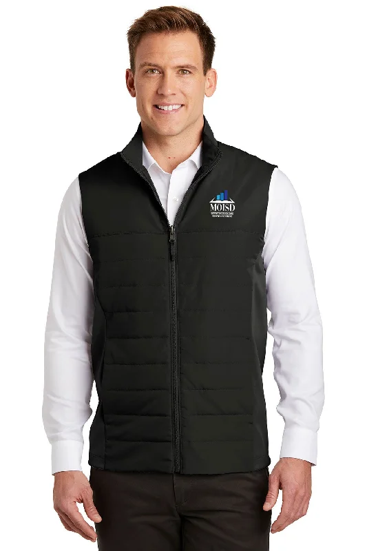 Eco-conscious backpack with sustainable fabric choices -Port Authority Insulated Vest, Deep Black [Mecosta-Osceola ISD]