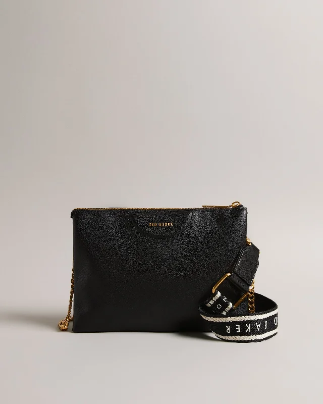 Esille Webbing Cross Body Bag Black