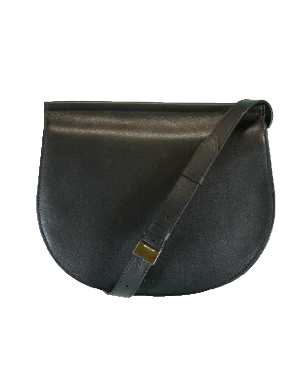 Infiniti Leather Saddle Bag