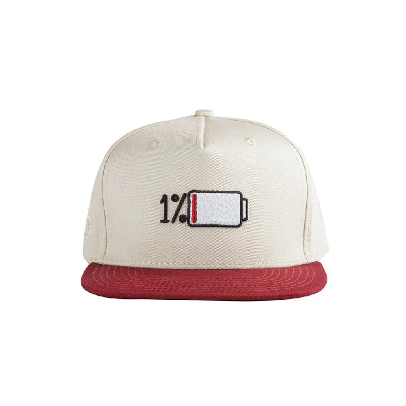 Designer dad cap for upscale casual flair -Low Battery