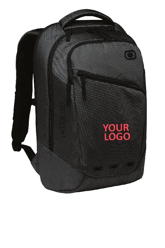 Heavy-duty canvas backpack for tough work environments -OGIO Ace Customzied Backpacks, Black