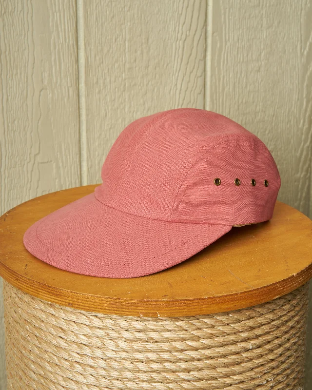 Lightweight cap with quick-dry fabric finish -Swordfish in Nautical Red