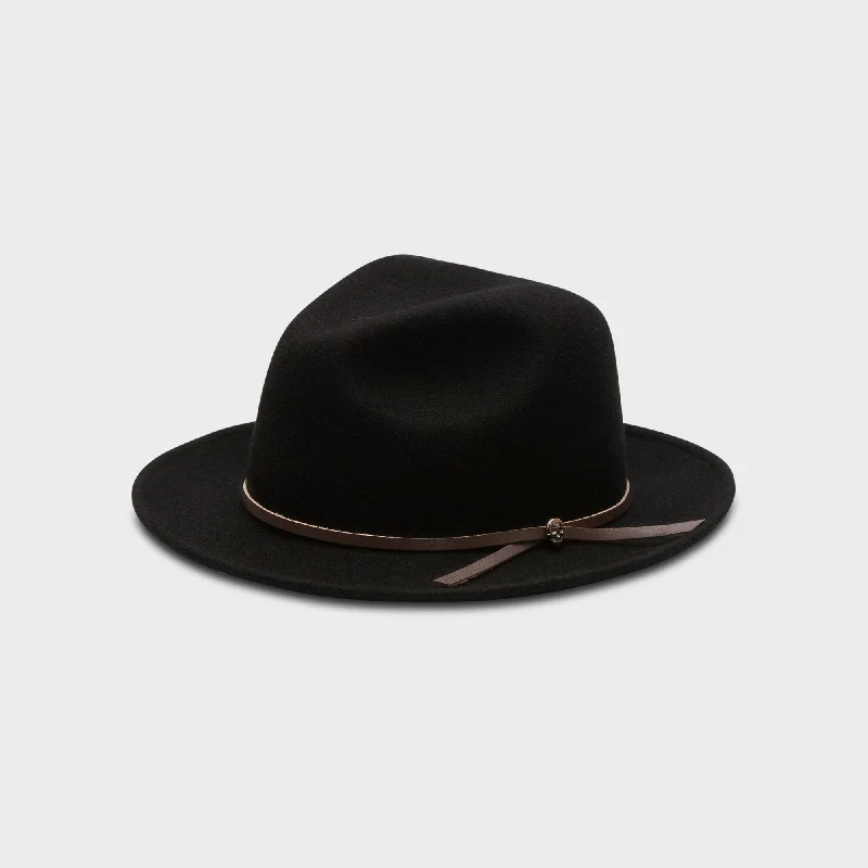 Breathable mesh cap for hot weather comfort -Hendrix Fedora