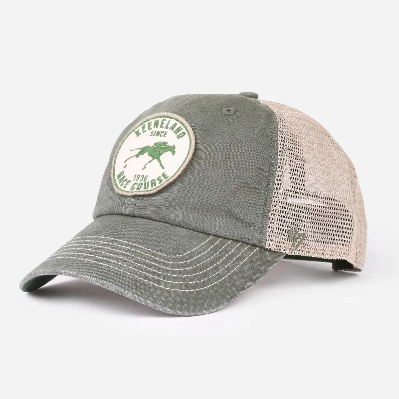 Camo snapback cap for bold woodland style -'47 Brand Keeneland Pitstop Clean Up Cap