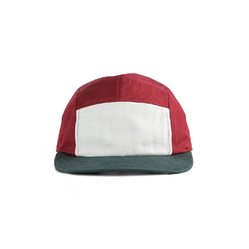 Premium snapback cap with embroidered artwork -Crimson Candy