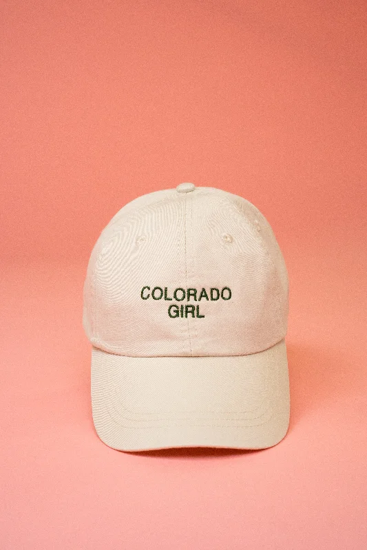 Classic baseball cap for casual everyday wear -Colorado Girl Hat