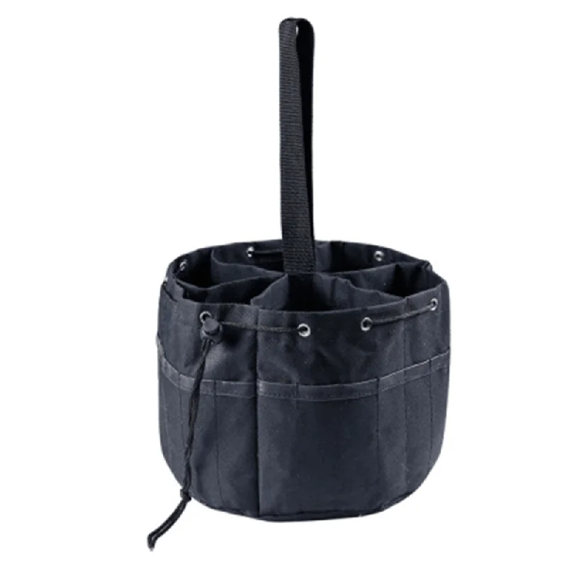 Oxford Tool Bag round Garden Tool Organizer Bag with Pockets and Adjustable Belt for Garden Tool