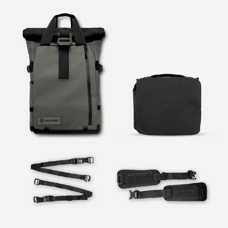 Convertible backpack for switching to shoulder bag -Wandrd PRVKE Photography Bundle