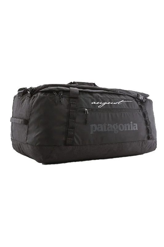 Premium travel backpack with lockable zipper security -Patagonia Black Hole Duffel 70L, Matte Black [August Grooming]