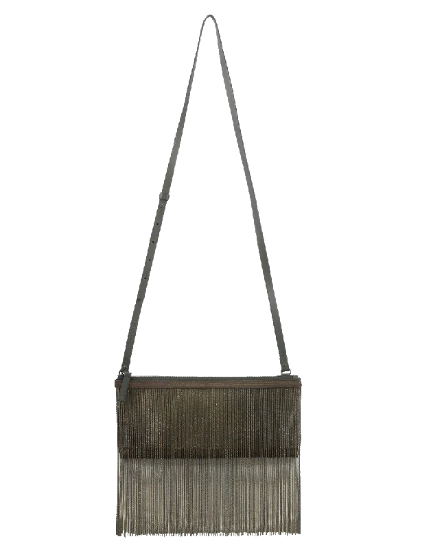 Monili Fringe Crossbody Bag