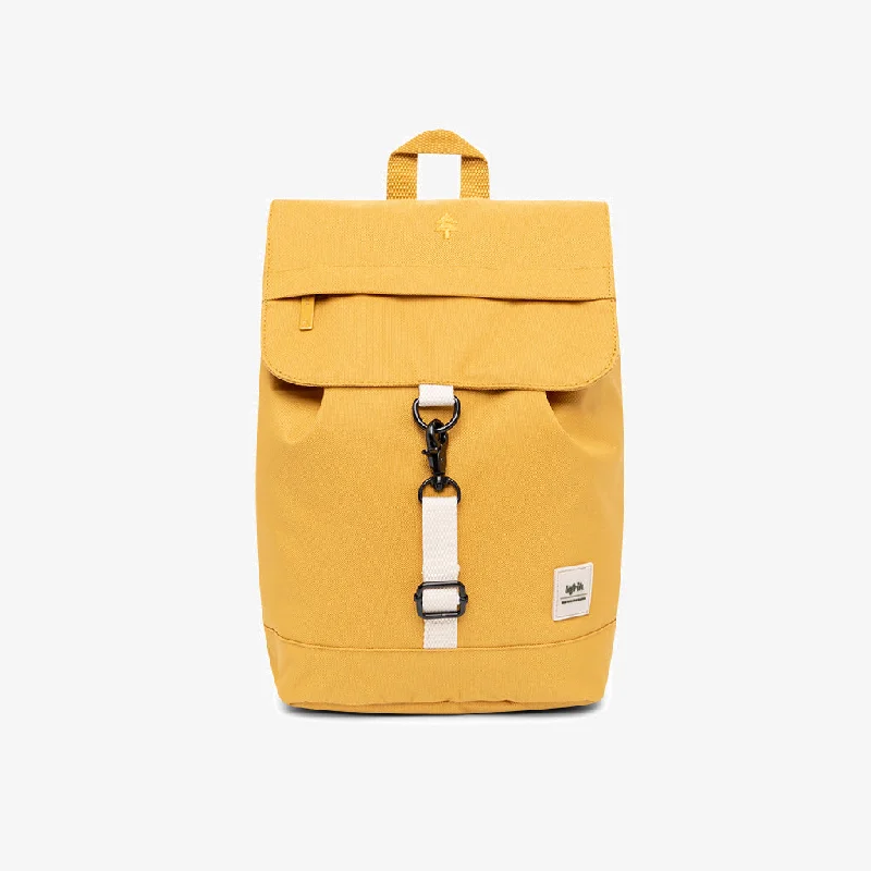 Anti-theft backpack with hidden zipper security -Scout Mini Backpack Mustard