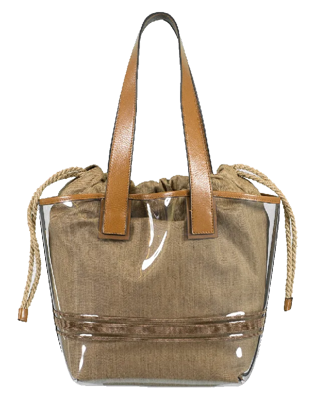 Monili Strap Bucket Bag