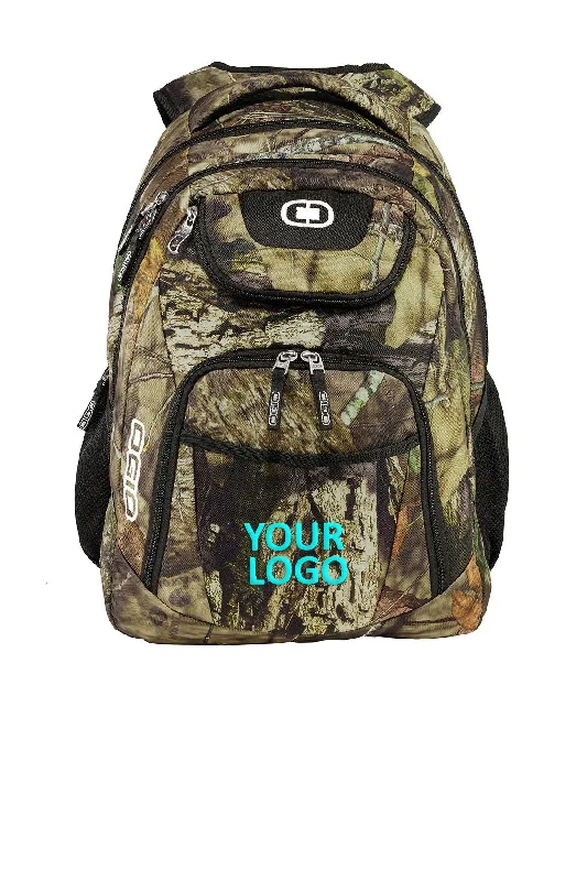 Durable kids’ backpack with spill-proof lining -OGIO Camo Excelsior Customzied Backpacks, Mossy Oak Break-Up Country