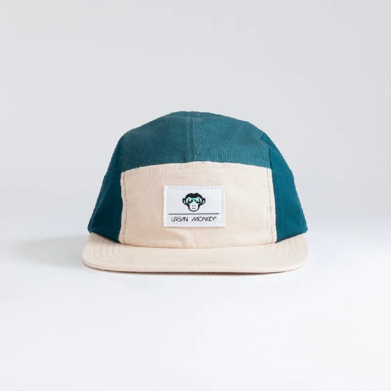 Embroidered logo cap for team spirit Pride -Ocean and Sand