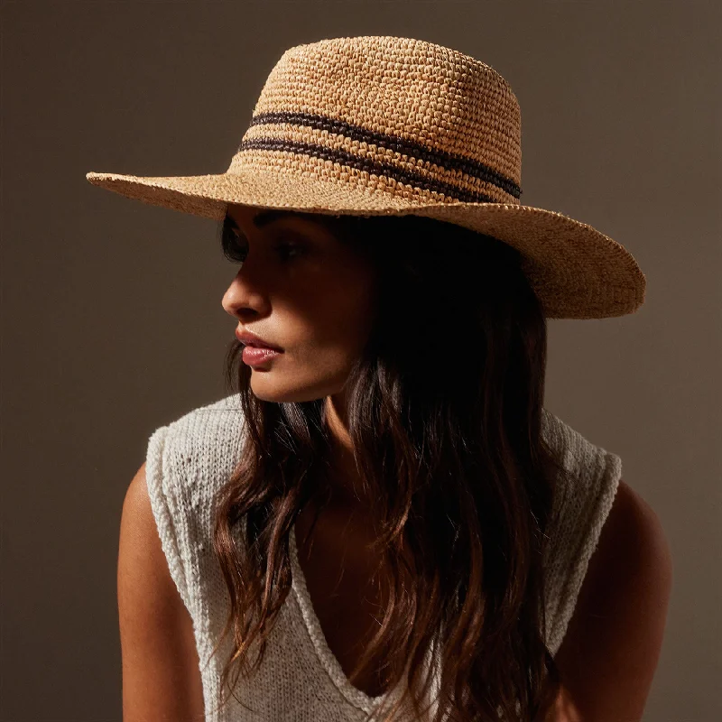 Designer baseball cap for luxury streetwear -Sedona Rancher - Jute