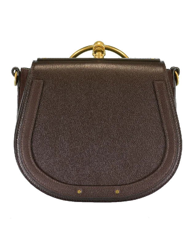 Pebbled Leather Nile Bag