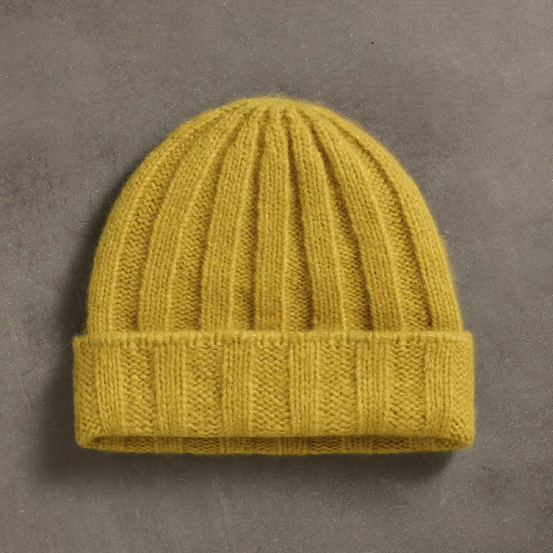 Sports team cap for game day support -Textured Cashmere Beanie - Straw