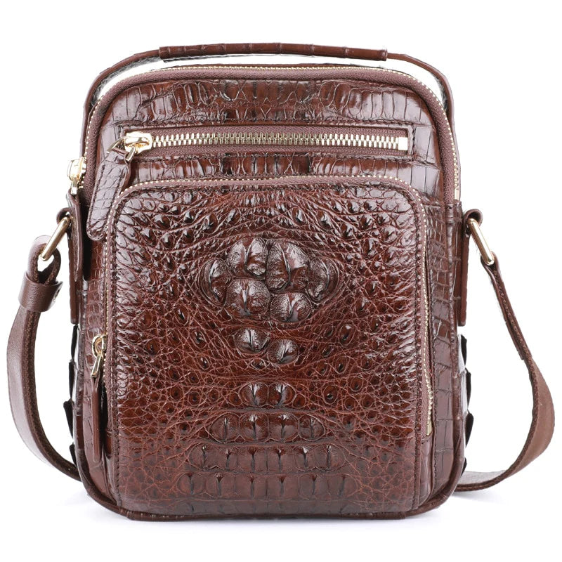 brown shoulder bag