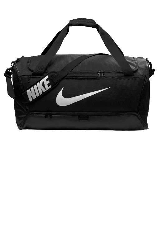 Expandable travel backpack for extra souvenir space -Nike Brasilia Large Duffel, Black [Ware2Go]