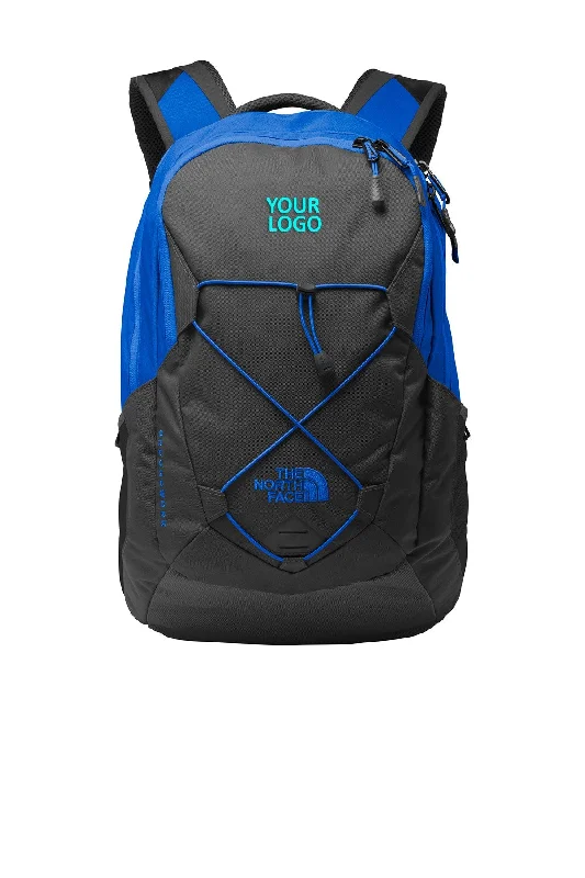 Weather-resistant backpack for extreme outdoor conditions -North Face Groundwork Backpack Monster Blue/ Asphalt Grey