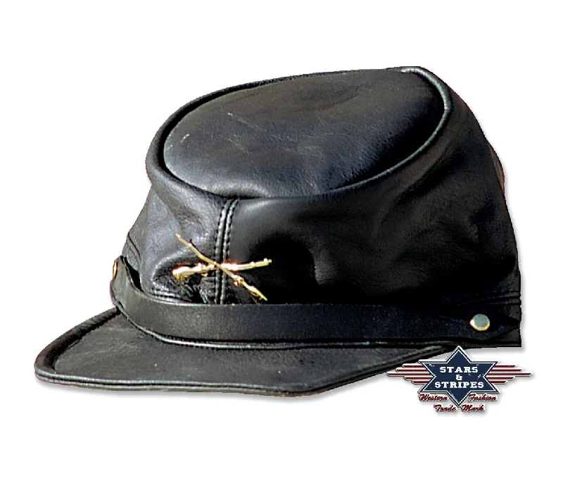 Lightweight sports cap with UV protection -American Civil War Cap Black