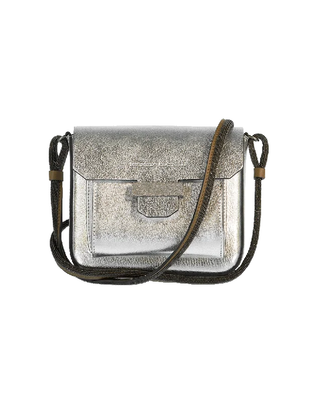 Mini Metallic Shoulder Bag