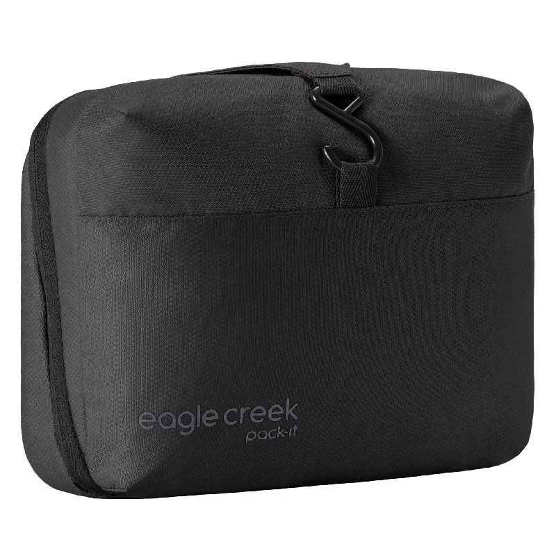 Casual minimalist backpack for simple daily carry -Eagle Creek Pack-It Hanging Toiletry Kit