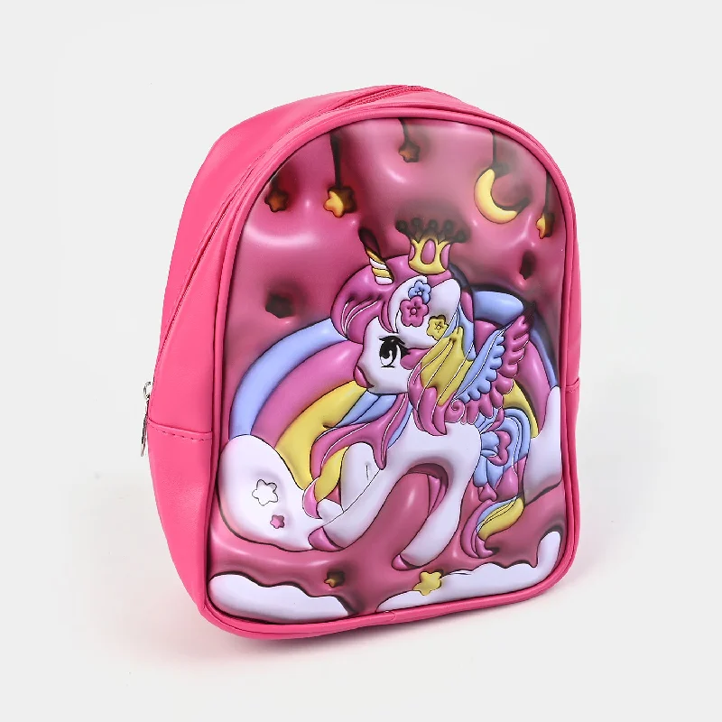 Adjustable strap backpack for custom fit comfort -Character Fancy Backpack For Kids