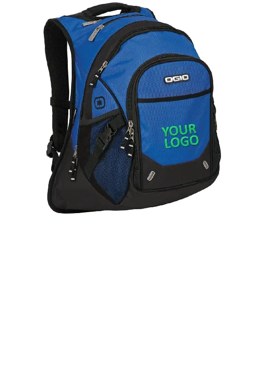 Hydration-compatible backpack for marathon running events -OGIO Fugitive Customzied Backpacks, True Royal