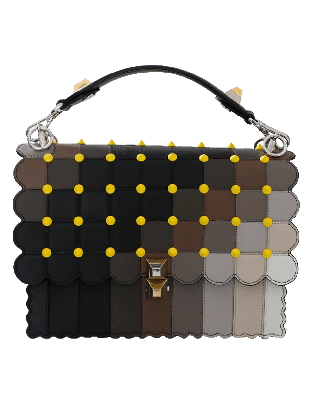 Kan I Intarsia Stud Bag