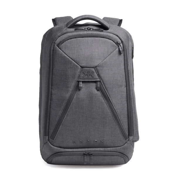 Multi-pocket backpack for organized travel gear -KNACK Series 1 Medium Expandable Backpack, Stealth Grey