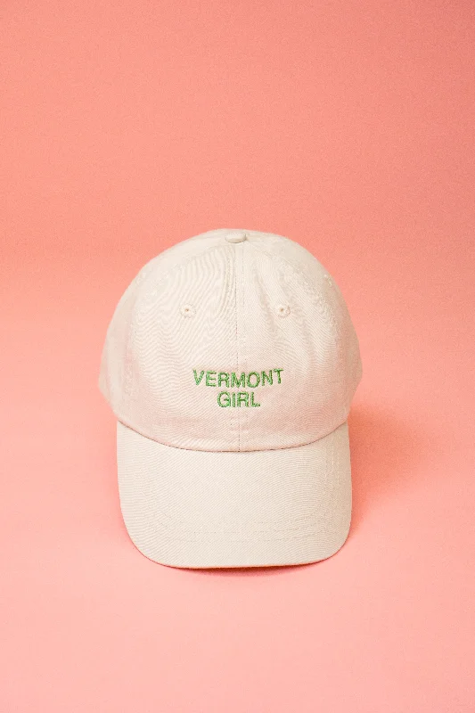 Minimal dad cap for understated charm -Vermont Girl Hat