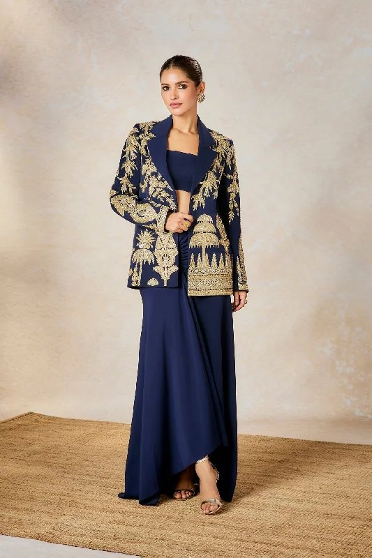 The Sanjh Bagh Blazer Set