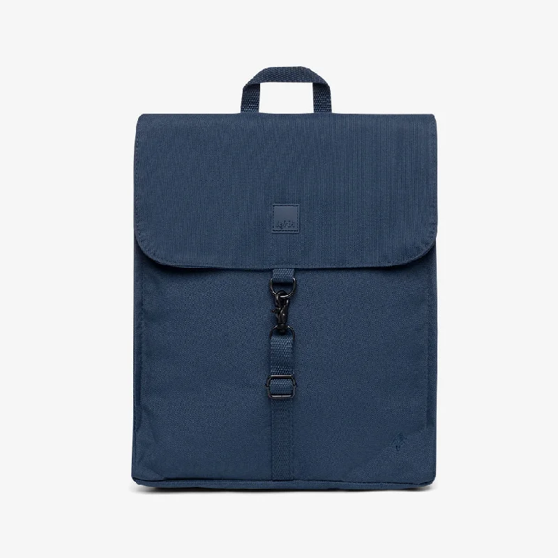 Designer backpack for high-end fashion enthusiasts -Handy Mini Backpack Navy