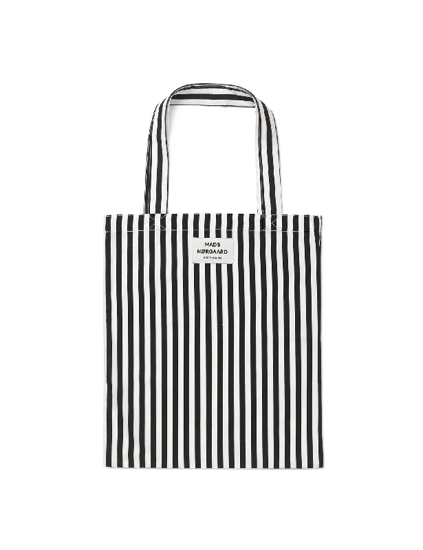 Sacky Atoma Bag, Black Beauty/White Alyssum