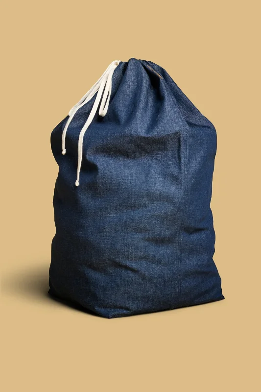 Large Laundry Bag - Denim