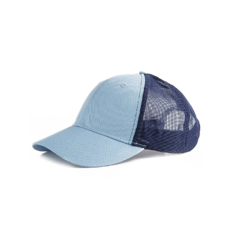 Denim cap with faded wash texture -Skynet