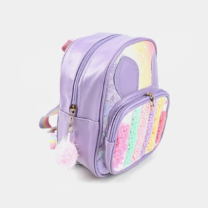 Lightweight sling backpack for one-shoulder ease -Fancy Bag pack For Girls