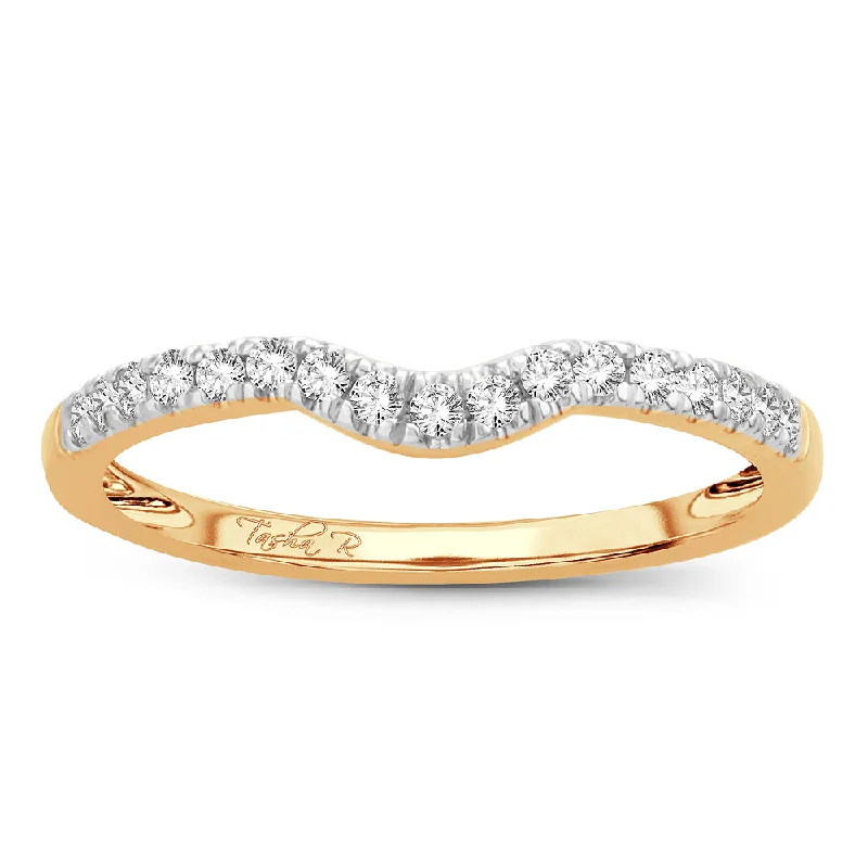 Best hoop earrings with snake-inspired designs for an edgy and fierce vibe-14K  0.20CT  Diamond Enhancer Band