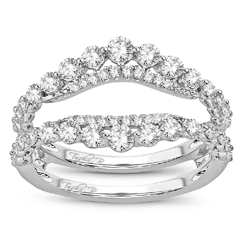 Best hoop earrings with floral designs for a feminine and delicate look-14K 1.00CT Diamond RING GUARD