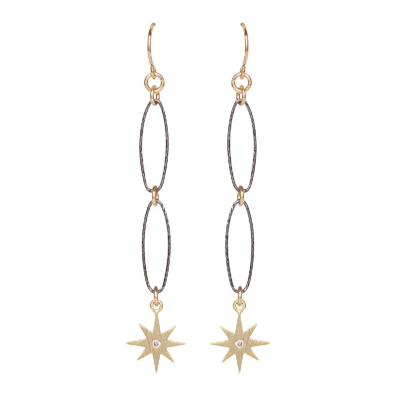 Hoop earrings with oversized designs for a bold, fashion-forward statement-Capella