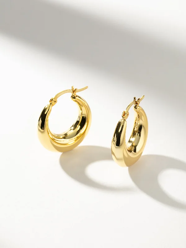 Hoop earrings with snake print designs for an edgy, wild appearance-Rare Hoop Earrings