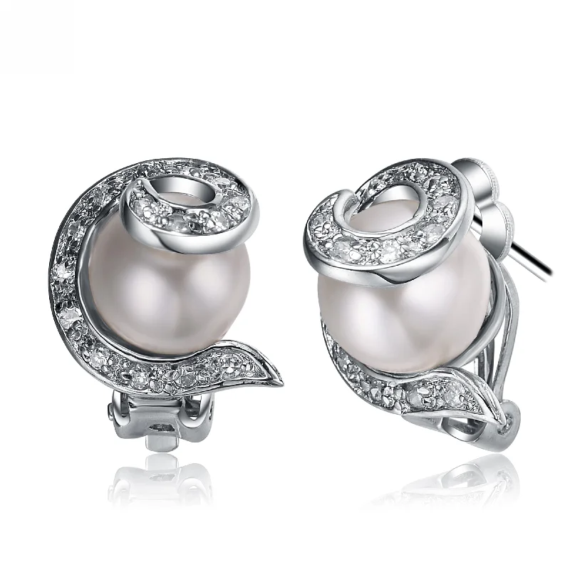 Hoop earrings with hearts for a sweet and romantic gesture-Gabrielle Rose Earrings