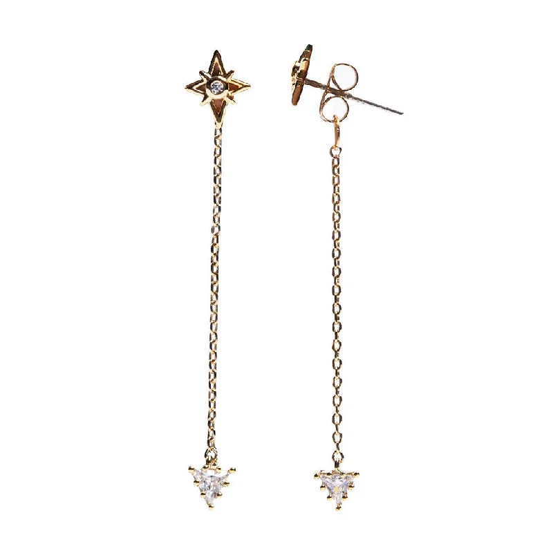 Best hoop earrings with delicate chain details for a trendy and stylish design-Tiny Dancer